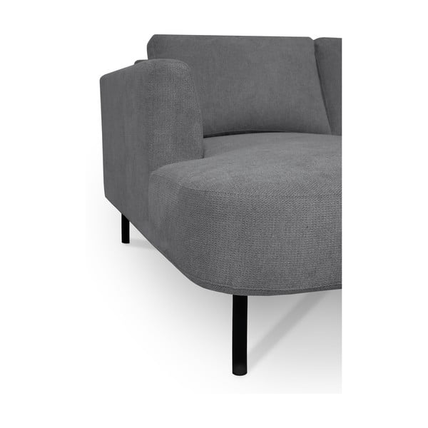 Tmavosivá rohová pohovka (pravý roh/do "U") Hero – Scandic-image-4