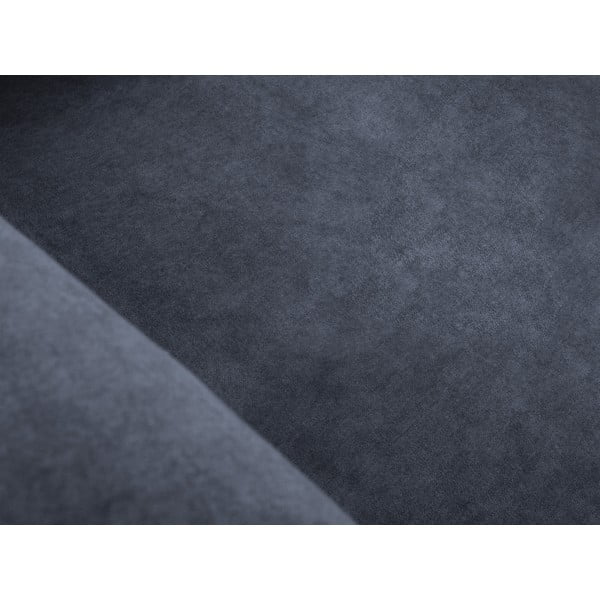 Tmavomodrá zamatová rohová pohovka Erin – Micadoni Home-image-1