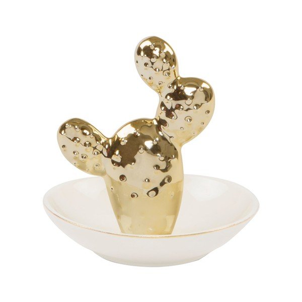 Dekoratívna mištička Sass & Belle Gold Cactus