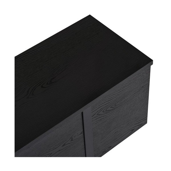 Čierny TV stolík 180x50x30 cm Onera – Kalune Design-image-4