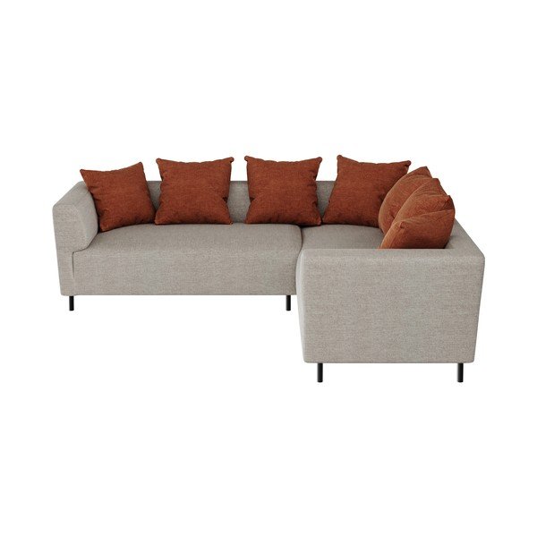 Sivobéžová rohová pohovka Ghado Nosto , pravý roh-image-2