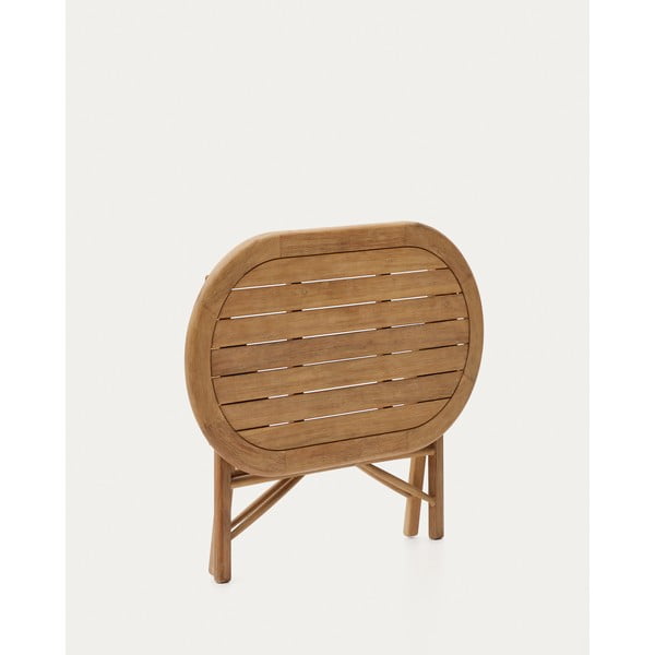 Záhradný jedálenský stôl z masívu akácie 70x120 cm Dandara – Kave Home-image-4