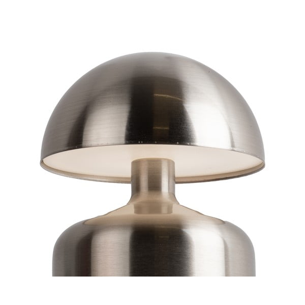 Sivá LED stolová lampa (výška 15 cm) Impetu – Leitmotiv-image-3