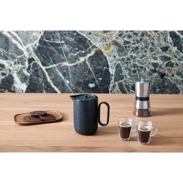 Čierny kameninový súprava na prípravu kávy Palermo - Leopold Vienna-image-2