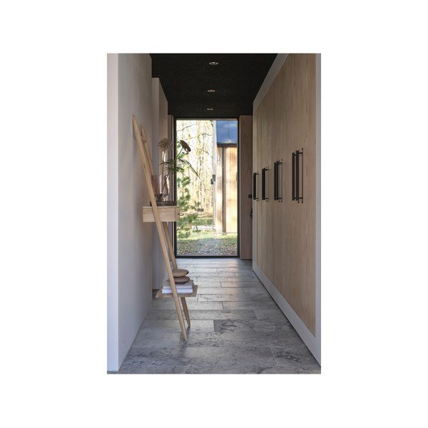 Svetloružová sklenená váza (výška 24 cm) Drum – Villa Collection-image-3