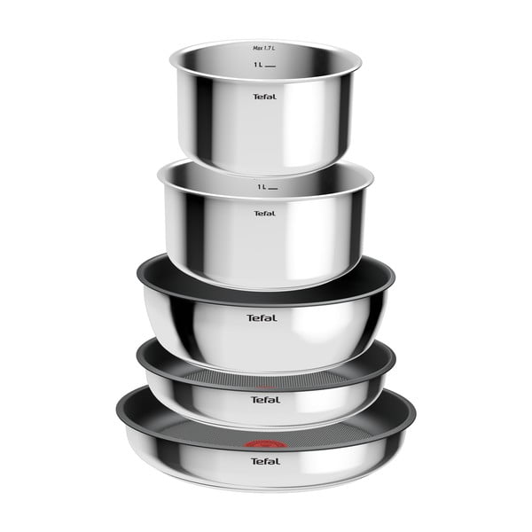 Hliníková súprava riadu 9 ks INGENIO Cook Eat L881S904 – Tefal-image-2