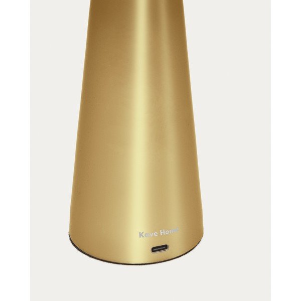 LED prenosné vonkajšie svietidlo so stmievačom na USB ø 10 cm Arenys – Kave Home-image-2