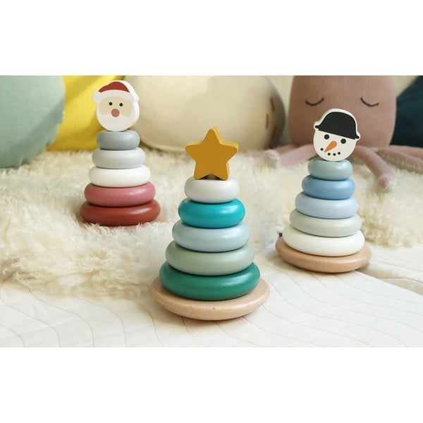 Drevená skladacia veža Christmas Tree – Kindsgut-image-2