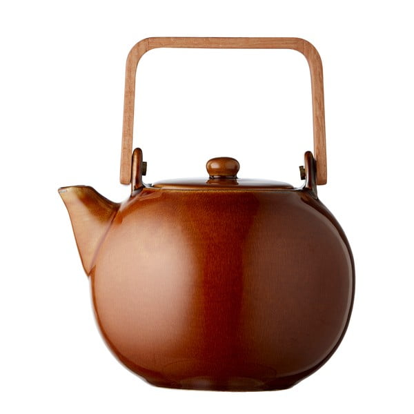 Jantárová keramická kanvica na čaj so sitkom 1,2 l Gastro Amber – Bitz