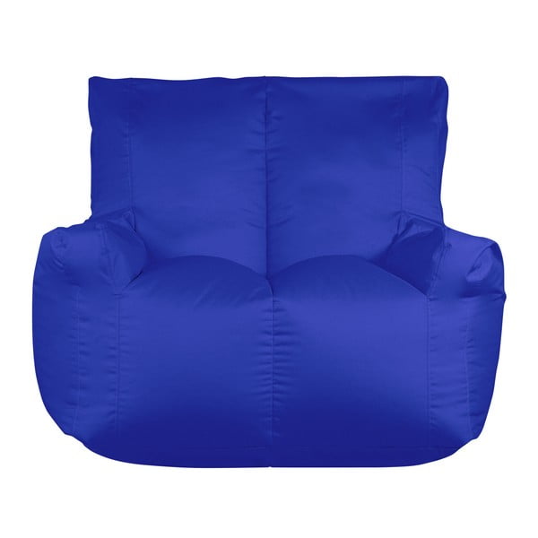 Modrý sedací vak pre dvoch Sit and Chill Coron