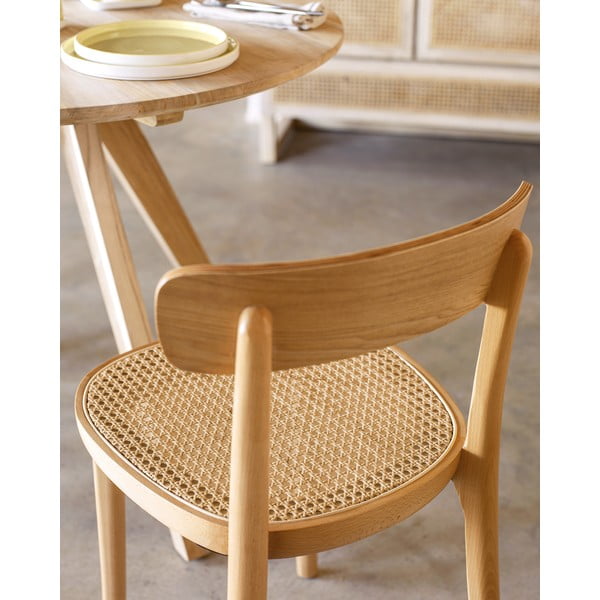 Jedálenská stolička z bukového dreva Kave Home Romane-image-3