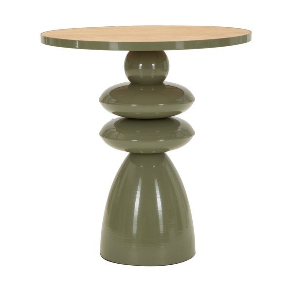Kovový okrúhly odkladací stolík ø 45,5 cm Metal Console – Mauro Ferretti