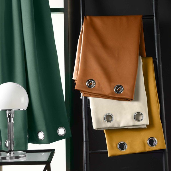 Krémovobiely zatemňovací záves 135x240 cm Occult – douceur d'intérieur-image-3