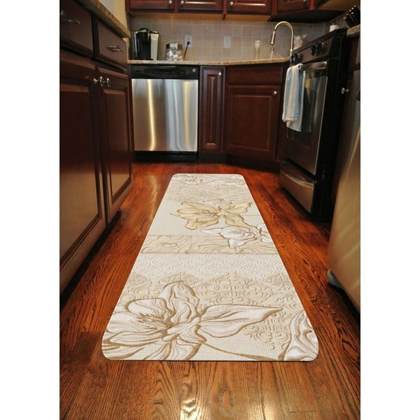 Béžový prateľný behúň 58x240 cm Sandy – Oyo Concept-image-1