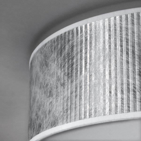 Stropné svietidlo v striebornej farbe Sotto Luce Tres Plisado, Ø 40 cm-image-4