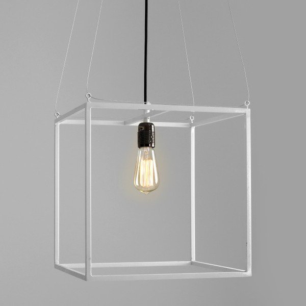 Biele závesné svietidlo Custom Form Metric-image-4