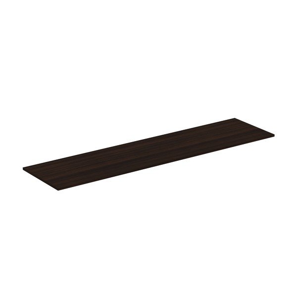 Tmavohnedá doska pod umývadlo v dekore duba 200x51 cm i.Life B – Ideal Standard-image-1