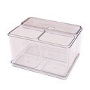 Plastové kúpeľňové organizéry v súprave 4 ks – Casa De Engel