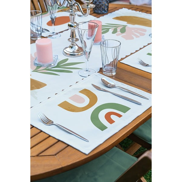 Súprava 4 textilných prestieraní a behúňov Minimalist Home World-image-2