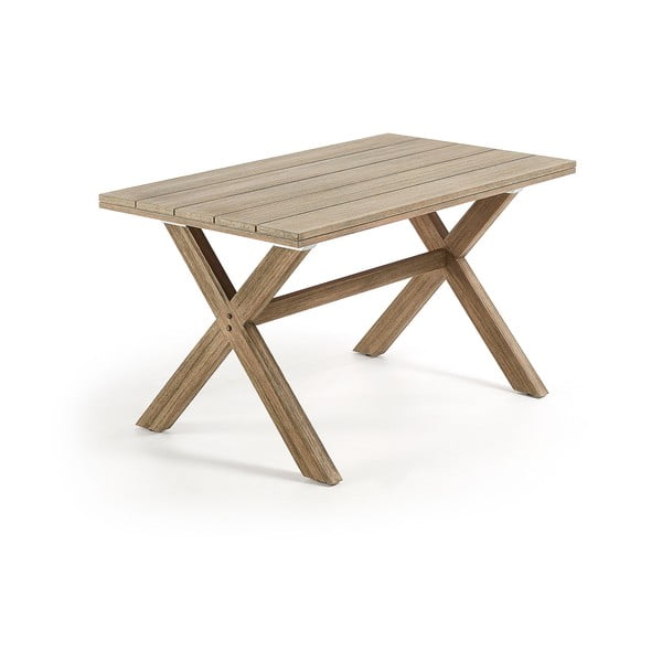 Stôl z eukalyptového dreva La Forma Brilliant, 80 x 140 cm