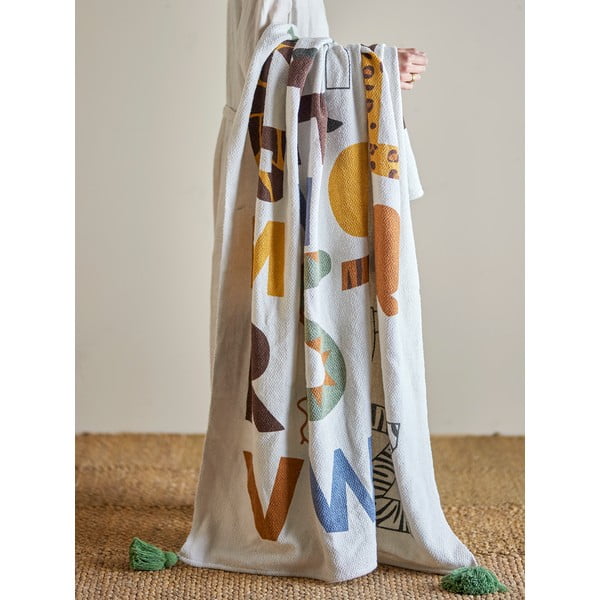 Detská deka z recyklovanej bavlny 130x160 cm Memmo – Bloomingville Mini-image-1