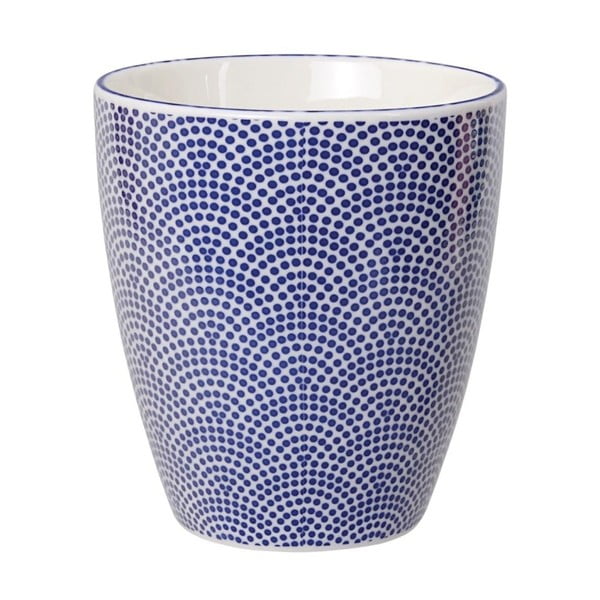 Modrý porcelánový hrnček na čaj Tokyo Design Studio Dots