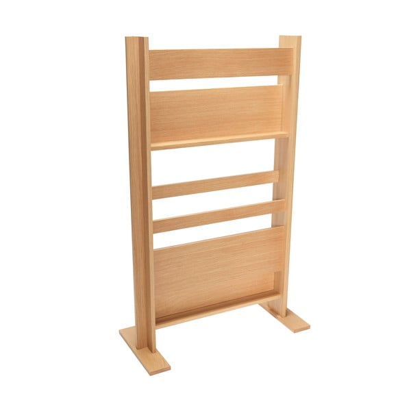 Paraván v dekore duba v prírodnej farbe Forma – Hübsch-image-2