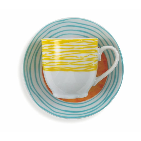 Porcelánové šálky na espresso v súprave 12 ks 0.08 l Marea – VDE Tivoli 1996-image-3