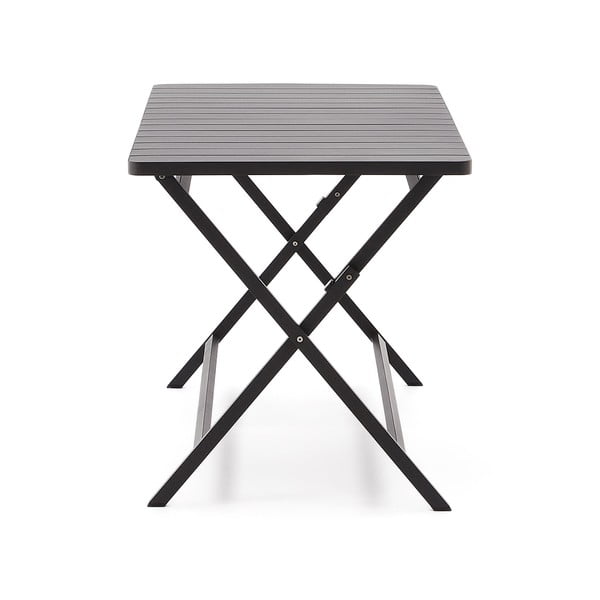 Kovový záhradný jedálenský stôl 70x140 cm Torreta – Kave Home-image-3