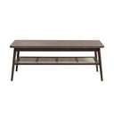 Hnedý konferenčný stolík s doskou v dubovom dekore 60x120 cm Barrali – Unique Furniture