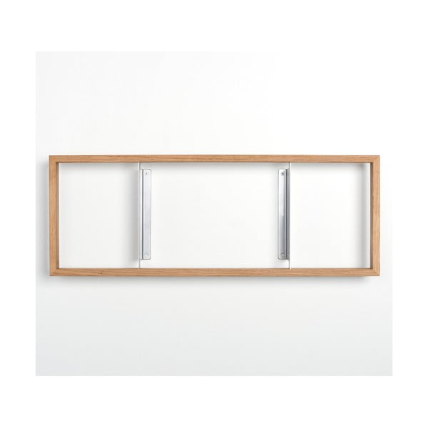 Polica na knihy z dubového dreva das kleine b b6, výška 25 cm-image-2