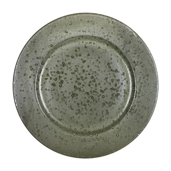 Zelenosivý kameninový tanier Bitz Mensa, priemer 30,5 cm