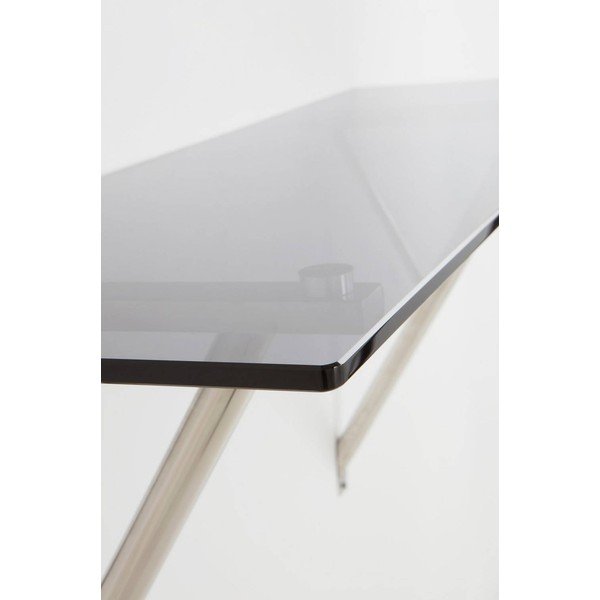 Závesný nástenný pracovný stôl so sklenenou doskou 40x120 cm Kullaberg – Jotex-image-3
