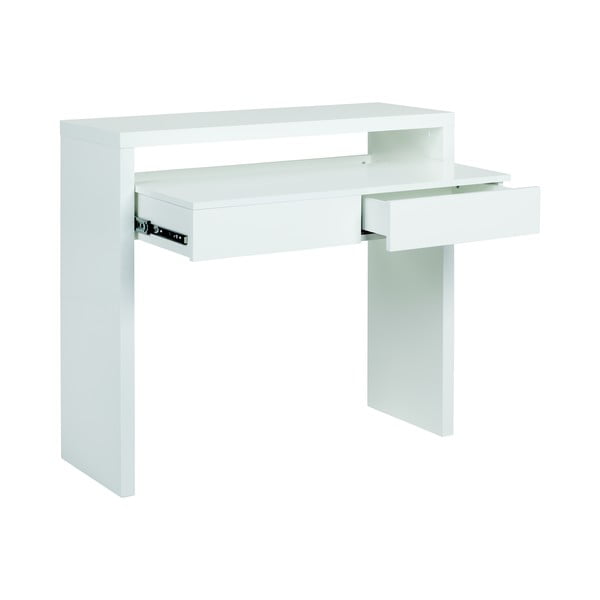 Pracovný stôl s výsuvnou doskou Console Mel-image-1