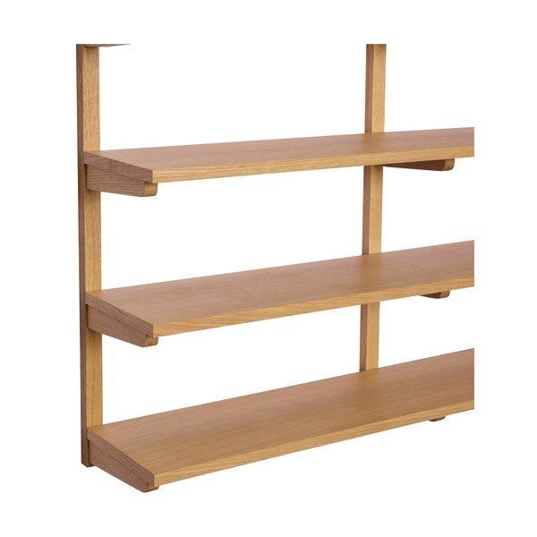 Poschodová polica v dekore duba v prírodnej farbe 120 cm Long – Hübsch-image-3
