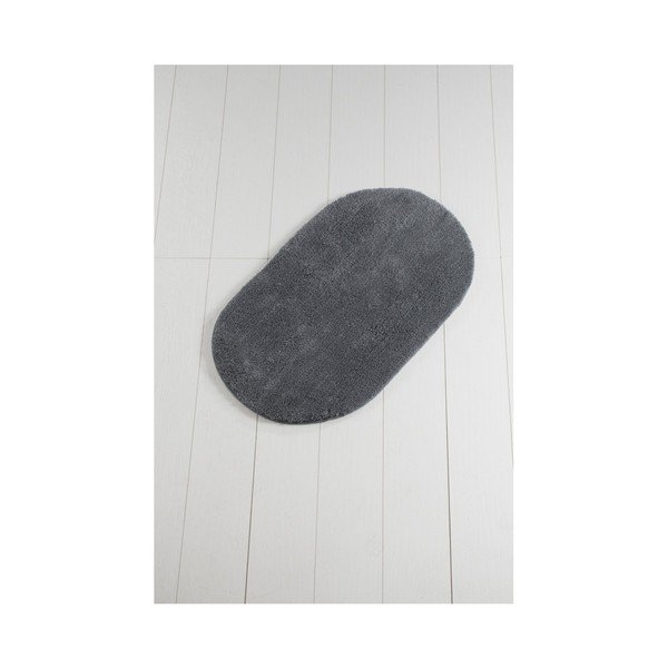 Sivá kúpeľňová predložka Minto Lento, 100 × 60 cm