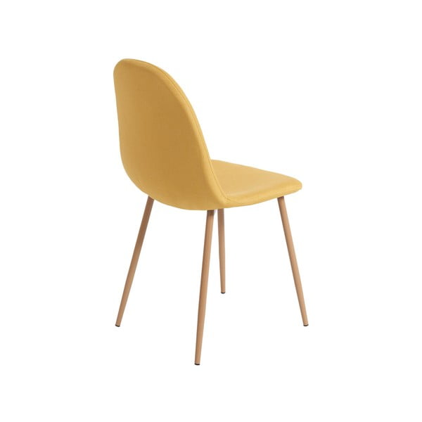 Súprava 2 žltých jedálenských stoličiek Bonami Essentials Lissy-image-2