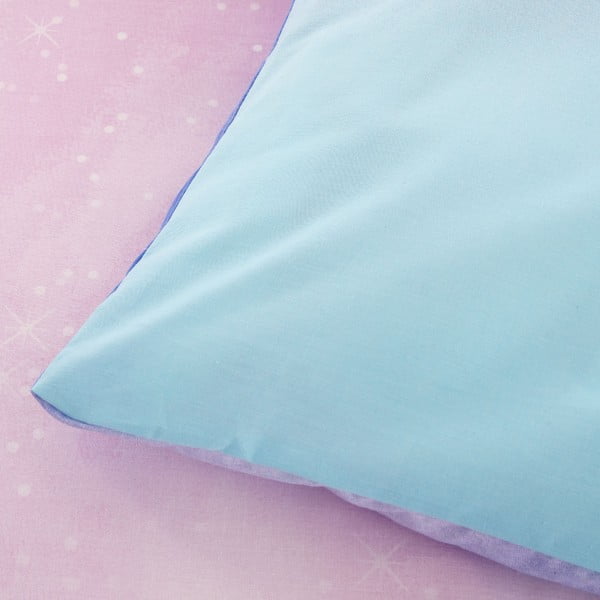 Modré/ružové detské obliečky na jednolôžko 135x200 cm Ombre Rainbow Clouds – Catherine Lansfield-image-3