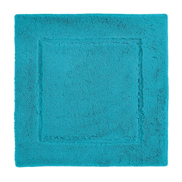 Modrá kúpeľňová predložka Aquanova Accent, 60 × 60 cm