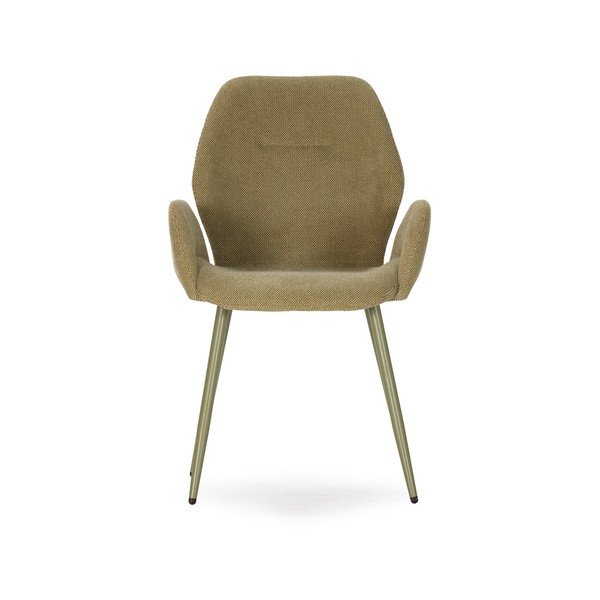 Zelené čalúnené jedálenské kreslá v súprave 2 ks Ansu – Marckeric-image-2