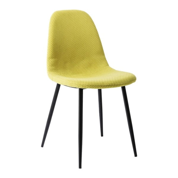 Žltá jedálenská stolička Kare Design Capri Lime