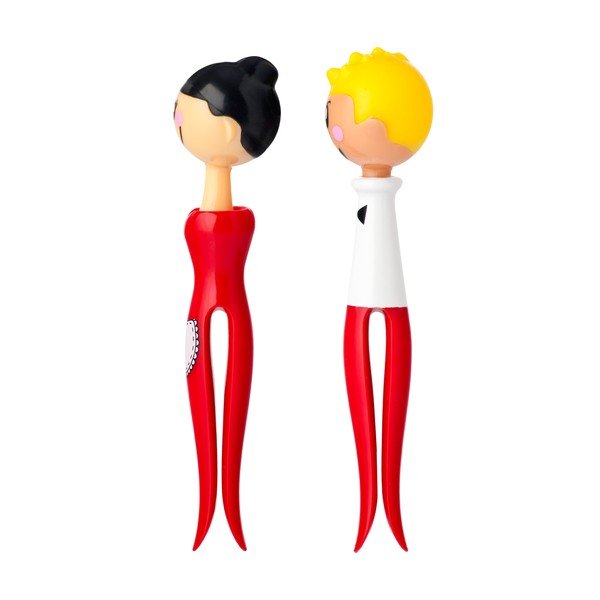 Sada 2 štipčekov Vigar Red Duo-image-1
