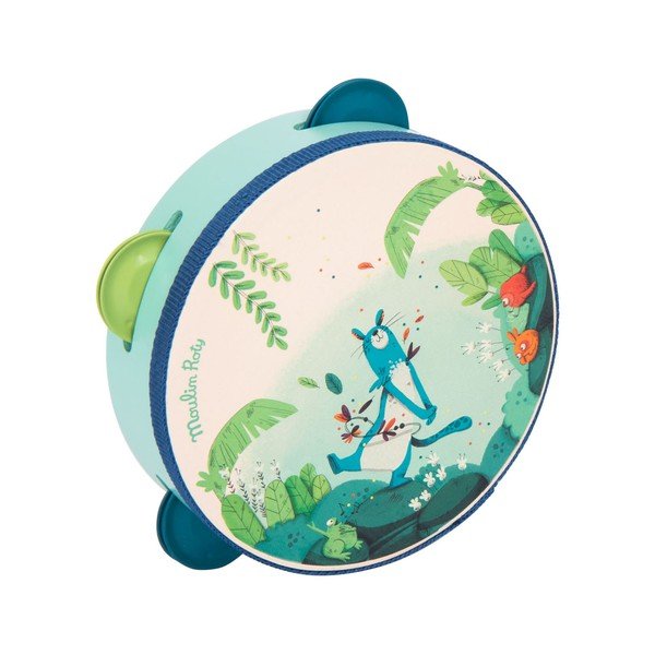 Hudobná hračka Tambourine – Moulin Roty-image-1