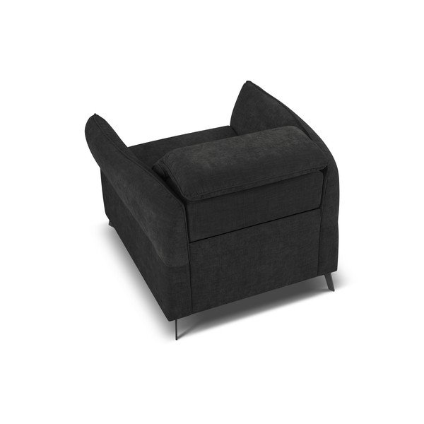 Čierne kreslo Hubble – Windsor & Co Sofas-image-4