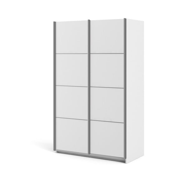 Biela šatníková skriňa Tvilum Verona, 122 x 202 cm-image-2