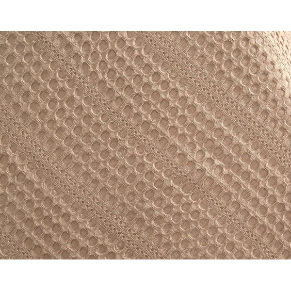 Béžový bavlnený pléd 220x240 cm Lotus – Mijolnir-image-3