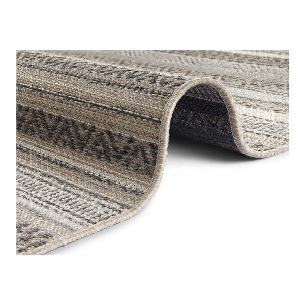 Hnedý koberec vhodný aj do exteriéru Elle Decoration Bloom Torcy, 80 × 150 cm-image-2