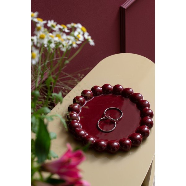 Keramická dekoratívna tácka ø 20 cm Cadiz Dotty – PT LIVING-image-1