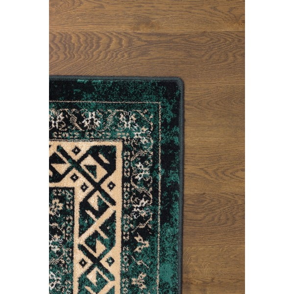 Vlnený koberec v petrolejovomodrej farbe 200x300 cm Mia – Agnella-image-3