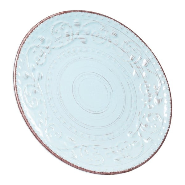 Tyrkysový kameninový tanier Kare Design Desire, Ø 21 cm
